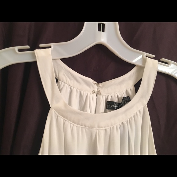 Dress NWT White Gorgeous evening out - Picture 6 of 7